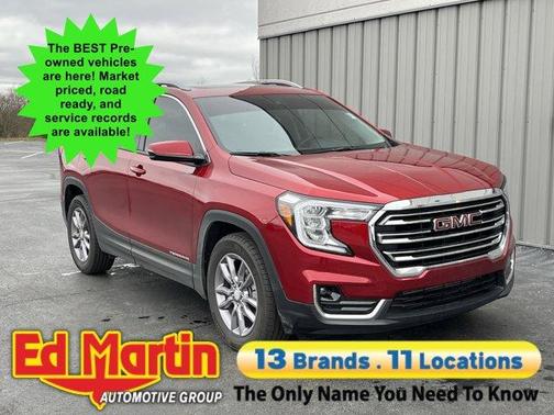 Volcanic Red 2023 GMC Terrain SLT