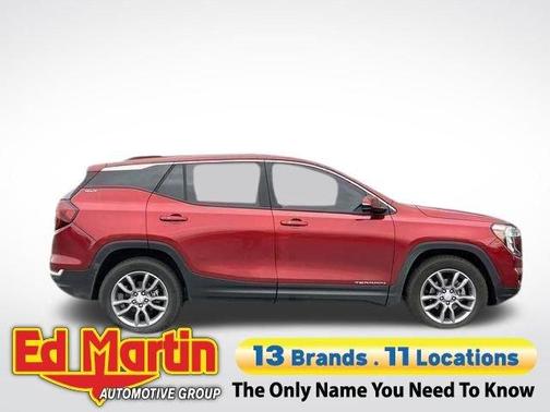 Volcanic Red 2023 GMC Terrain SLT