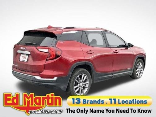 Volcanic Red 2023 GMC Terrain SLT