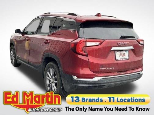 Volcanic Red 2023 GMC Terrain SLT