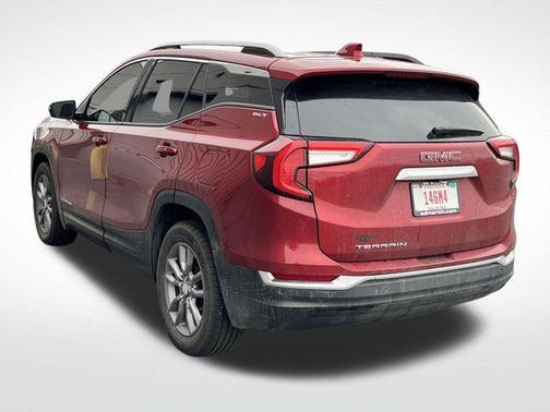 Volcanic Red 2023 GMC Terrain SLT