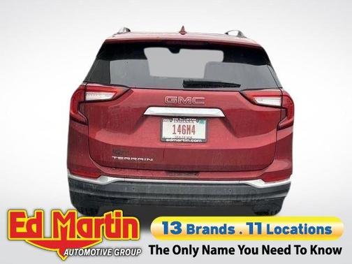Volcanic Red 2023 GMC Terrain SLT