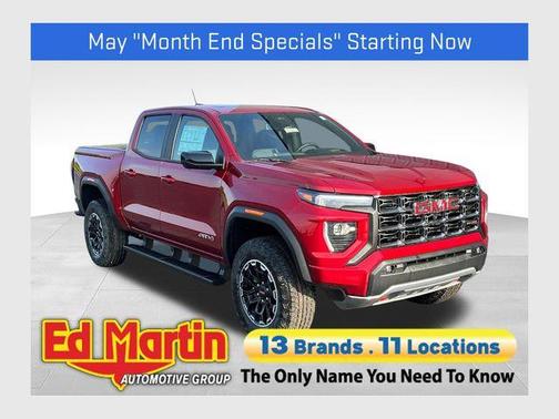Volcanic Red 2026 GMC Canyon AT4