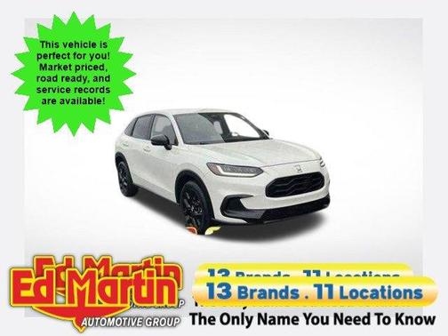 White 2023 Honda HR-V Sport