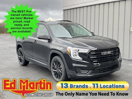 Ebony Twilight Metallic 2023 GMC Terrain SLE