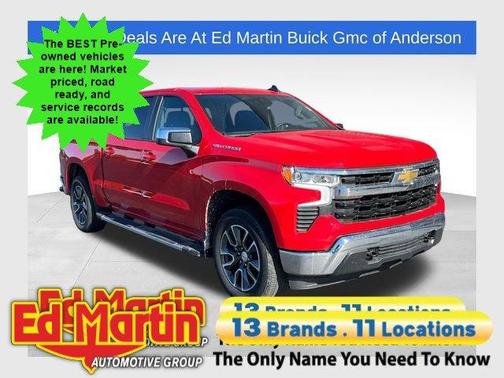 Red 2024 Chevrolet Silverado 1500 LT