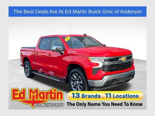 Red 2024 Chevrolet Silverado 1500 LT