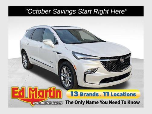 White Frost 2023 Buick Enclave Avenir