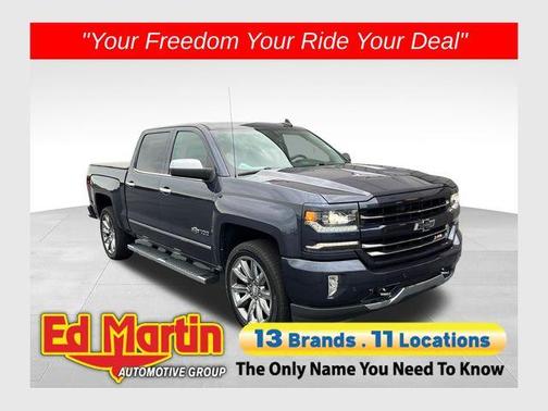 Blue Metallic 2018 Chevrolet Silverado 1500 LTZ