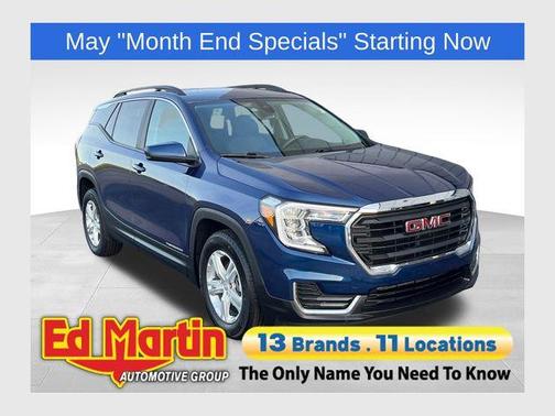 Marine Metallic 2022 GMC Terrain SLE