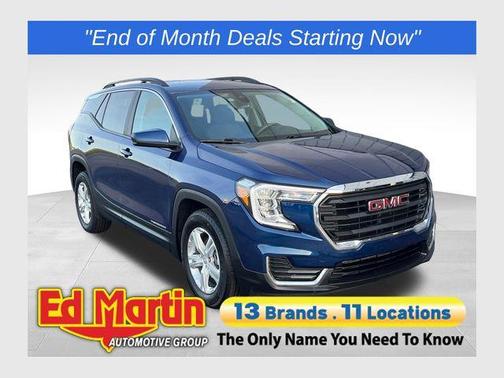 Marine Metallic 2022 GMC Terrain SLE