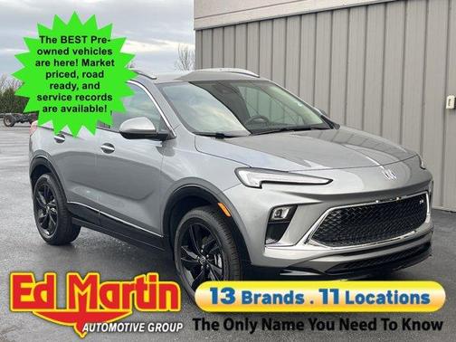 Gray Metallic 2024 Buick Encore GX Sport Touring