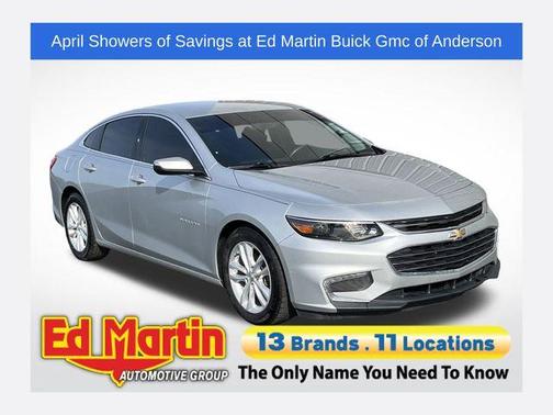 Silver Ice Metallic 2017 Chevrolet Malibu 1LT