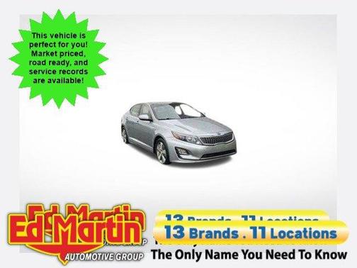 Aluminum Silver Metallic 2015 Kia Optima Hybrid EX