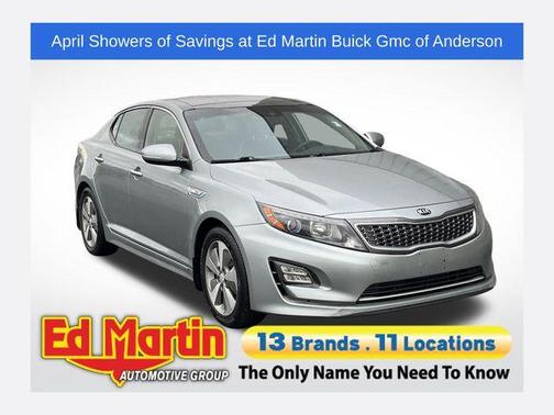 Aluminum Silver Metallic 2015 Kia Optima Hybrid EX