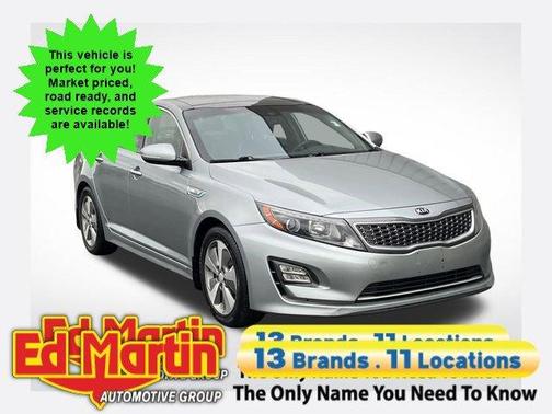 Aluminum Silver Metallic 2015 Kia Optima Hybrid EX