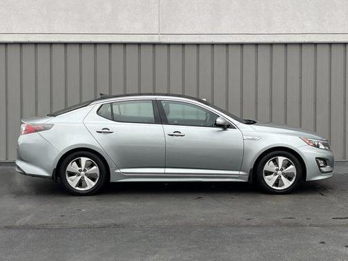 Aluminum Silver Metallic 2015 Kia Optima Hybrid EX