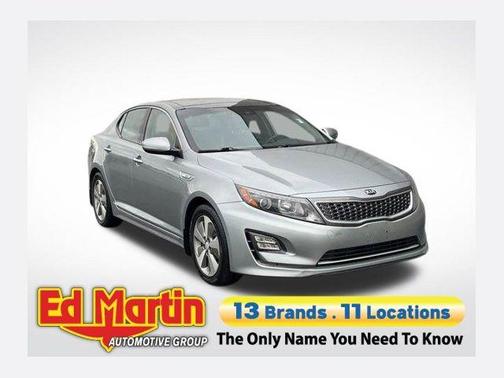 Aluminum Silver Metallic 2015 Kia Optima Hybrid EX