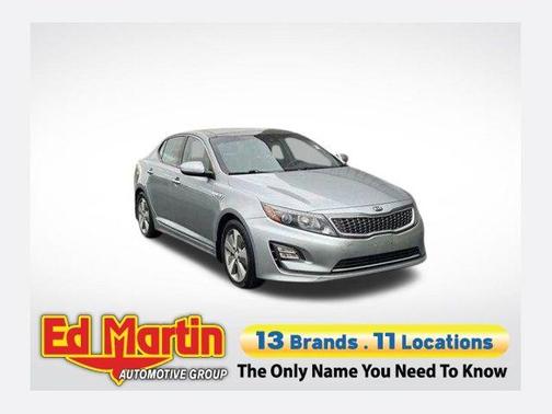 Aluminum Silver Metallic 2015 Kia Optima Hybrid EX