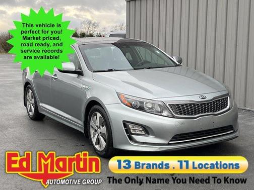 Aluminum Silver Metallic 2015 Kia Optima Hybrid EX