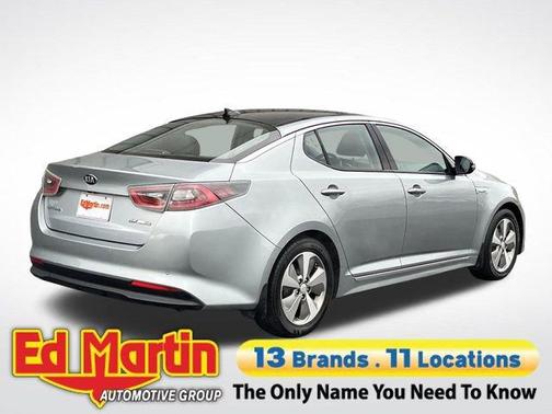 Aluminum Silver Metallic 2015 Kia Optima Hybrid EX