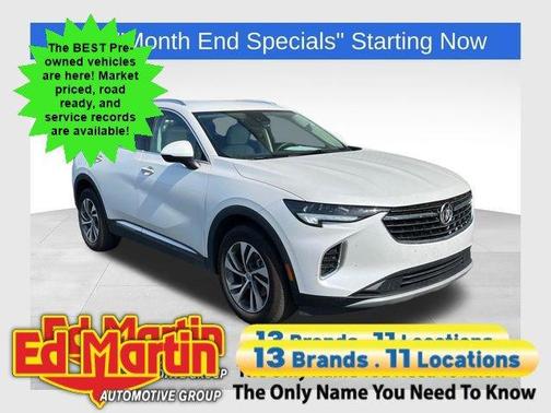 White Frost Tri-Coat 2023 Buick Envision Essence