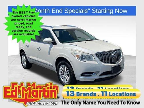 White Diamond Clearcoat 2014 Buick Enclave Convenience