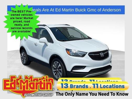 Summit White 2022 Buick Encore Preferred