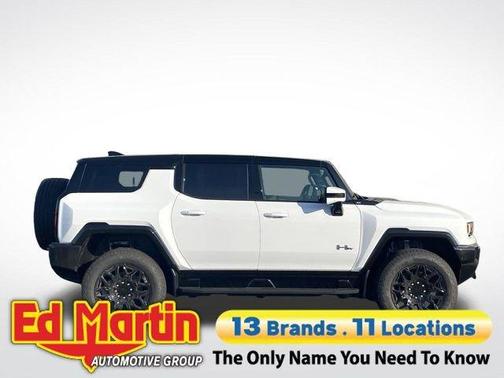 White 2025 GMC HUMMER EV SUV 2X