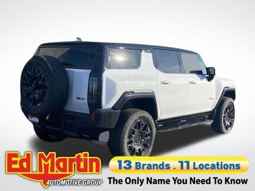 White 2025 GMC HUMMER EV SUV 2X