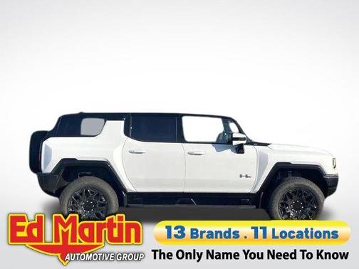 White 2025 GMC HUMMER EV SUV 2X