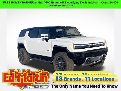 White 2025 GMC HUMMER EV SUV 2X