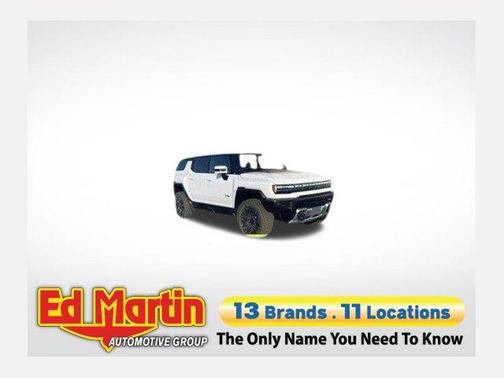 White 2025 GMC HUMMER EV SUV 2X