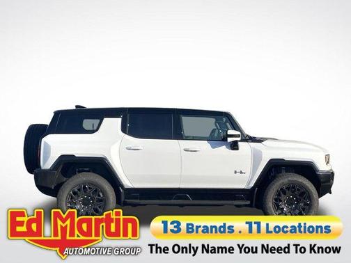 White 2025 GMC HUMMER EV SUV 2X