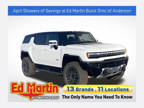 White 2025 GMC HUMMER EV SUV 2X