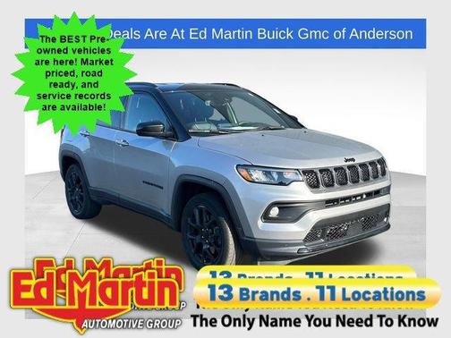 Billet Silver Metallic Clearcoat 2023 Jeep Compass Altitude