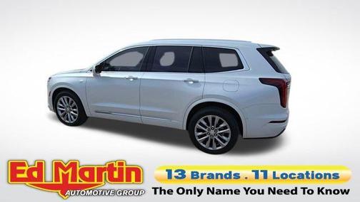 Crystal White Tri-Coat 2024 Cadillac XT6 Premium Luxury AWD