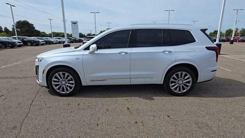 Crystal White 2024 Cadillac XT6 Premium Luxury AWD