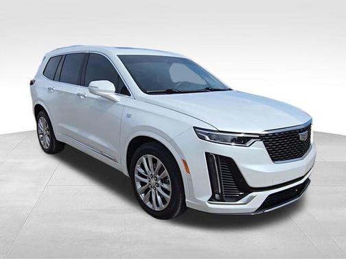 Crystal White 2024 Cadillac XT6 Premium Luxury AWD