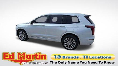 Crystal White Tri-Coat 2024 Cadillac XT6 Premium Luxury AWD