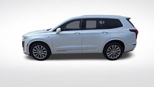 Crystal White Tri-Coat 2024 Cadillac XT6 Premium Luxury AWD