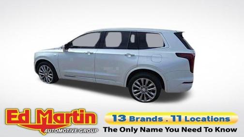 Crystal White Tri-Coat 2024 Cadillac XT6 Premium Luxury AWD