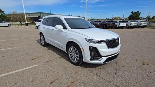 Crystal White 2024 Cadillac XT6 Premium Luxury AWD