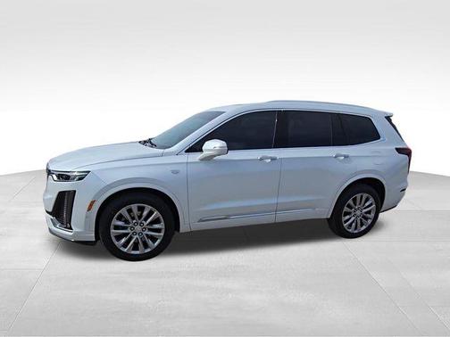Crystal White 2024 Cadillac XT6 Premium Luxury AWD