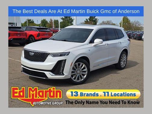 Crystal White 2024 Cadillac XT6 Premium Luxury AWD