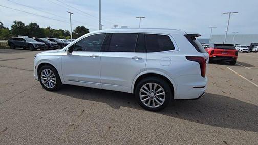 Crystal White 2024 Cadillac XT6 Premium Luxury AWD