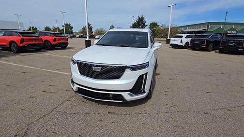 Crystal White 2024 Cadillac XT6 Premium Luxury AWD