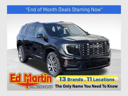 Ebony Twilight Metallic 2026 GMC Acadia DENALI ULTIMATE