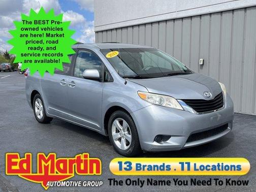 Silver Sky Metallic 2013 Toyota Sienna LE