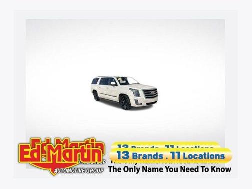 White Diamond Clearcoat 2015 Cadillac Escalade ESV Luxury